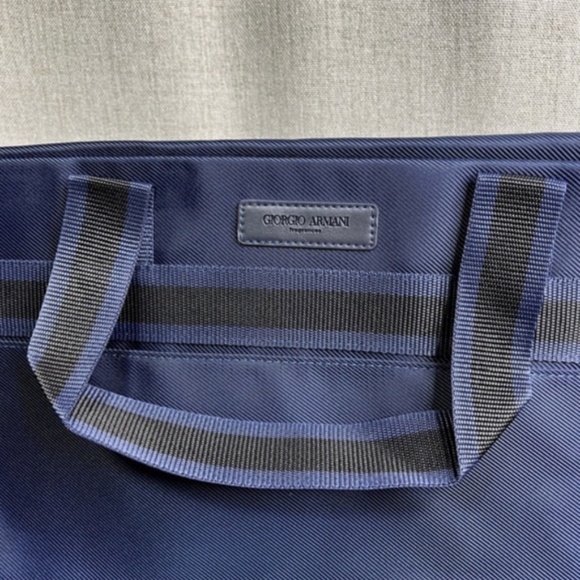 💙 GIORGIO ARMANI Frag. Messenger Bag - Picture 6 of 8